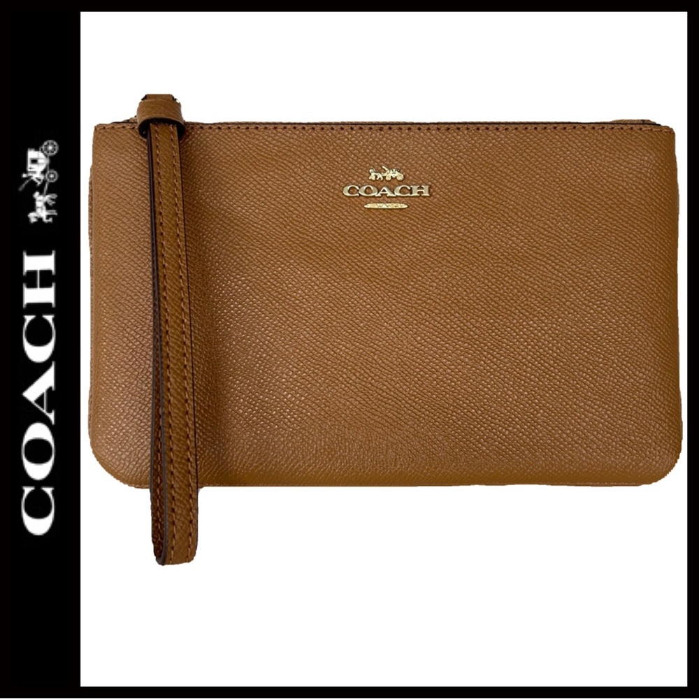 Coach Large Zip Wristlet F57465 nwt
